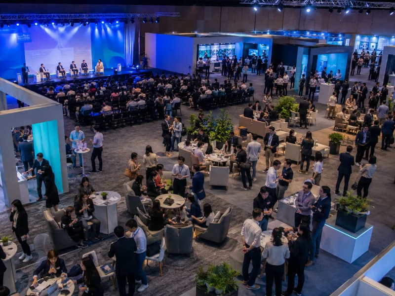 ecom expo bird eye view
