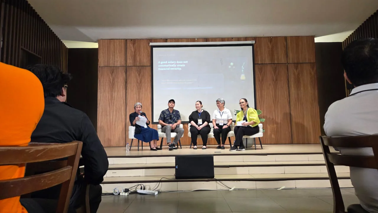 Panelists discuss financial literacy and entrepreneurship at GMA Pinoy TV’s Seafarers’ Family Day 2026.